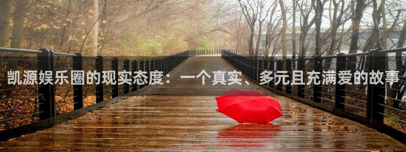 先锋娱乐公司：凯源娱乐圈的现实态度：一个真实、多元且充满爱的故事