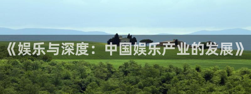 先锋娱乐公司：《娱乐与深度：中国娱乐产业的发展》